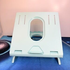 Jelly Comb Laptop Stand Adjustable Ergonomic Folding Computer Riser Mint Green